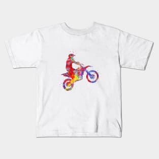 Motocross dirt bike, Kids T-Shirt